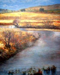 Acrylic painting