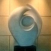 Hilton Hotel foyer sculpture